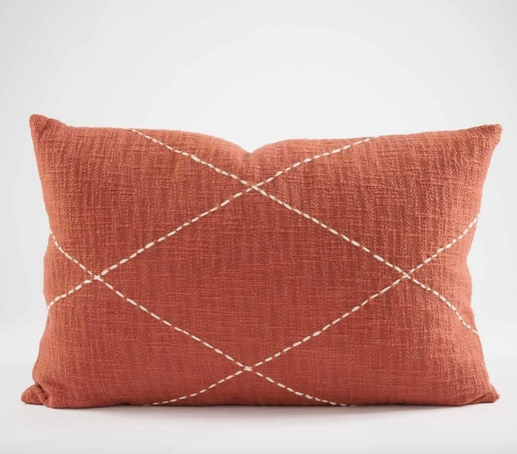 Ravo Rust colored pillow cover